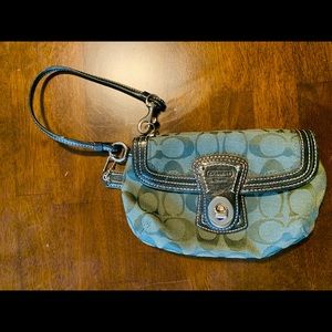 Coach wristlet